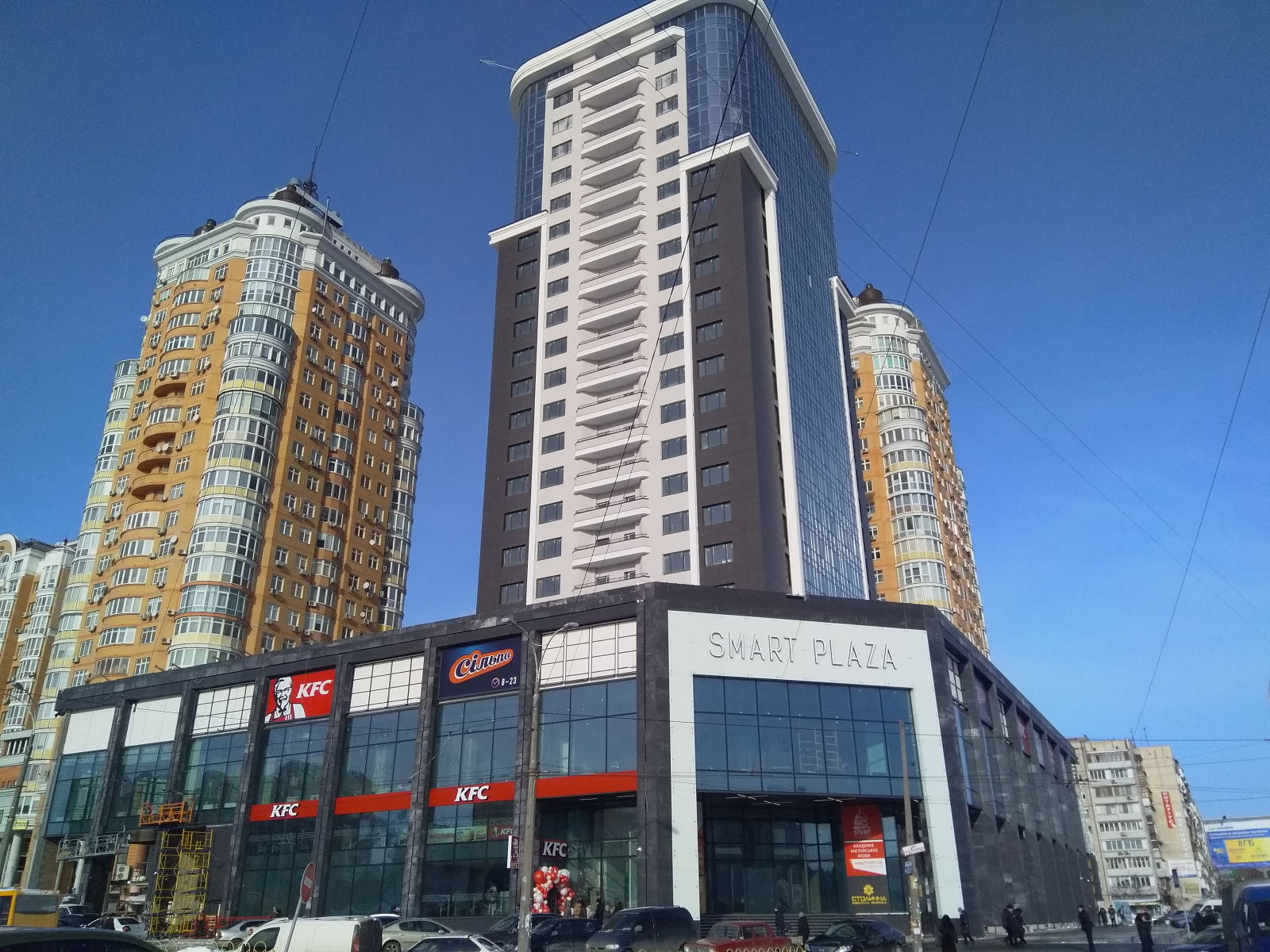 Продается однокомнатная квартира на 20 этаже ЖК «Смарт Плаза Оболонь». Адрес: ул. Маршала Тимошенка, 21/19