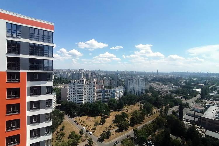 Продам квартиру Бережанська вул., 15, Оболонський р-н, Київ  2 кімнати, 23 поверх 25-пов., бетонно монолітний НОВОСТРОЙ  66 800 $ 