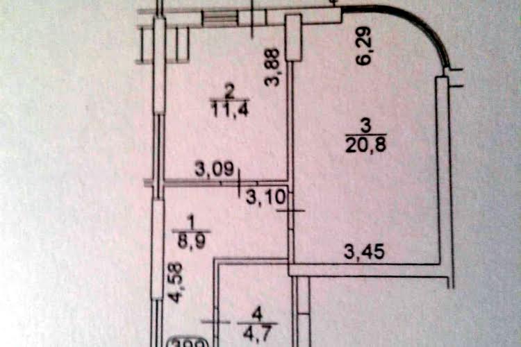 Продам квартиру Драгомірова вул., 2а, Печерський р-н, Київ, Чорна гора  1 кімната, 20 поверх 22-пов., бетонно монолітний НОВОСТРОЙ  120 000 $ 